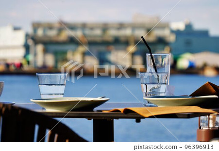 seaside restaurant terrace seaside restaurant terrace 96396913