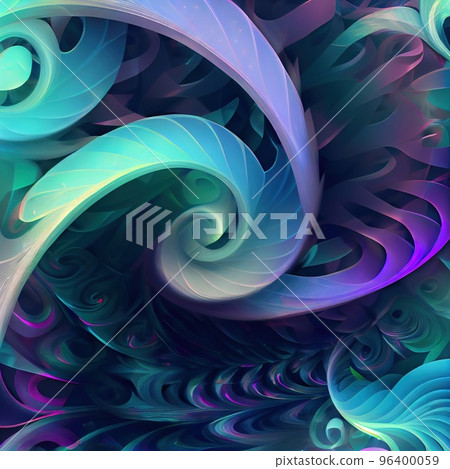 Background soft gradients twisted into spirals 96400059