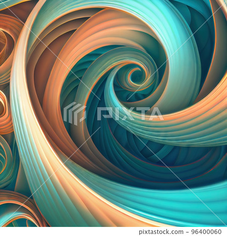 Background soft gradients twisted into spirals 96400060