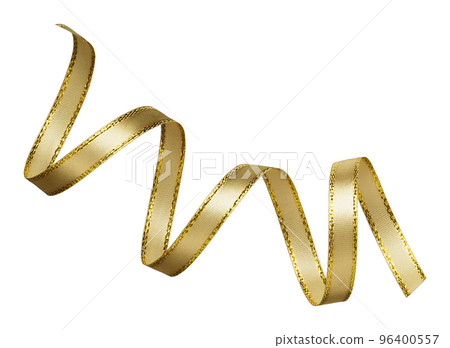 Gold Christmas ribbon 96400557
