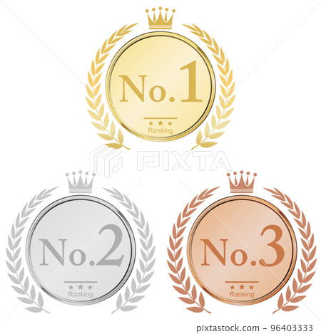 Laurel ranking icon material 96403333