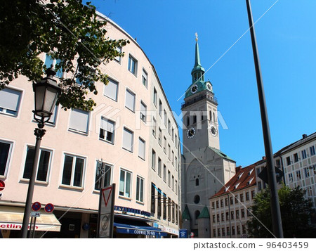 Germany Munich Cityscape 96403459