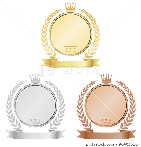 月桂樹排名圖標素材 96403510