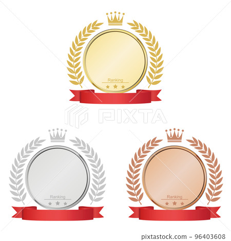 月桂樹排名圖標素材 96403608