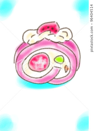 roll cake love 96404514