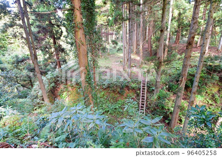 從鐘樓看到的益山城安室宅邸 從鐘樓看到的益山城安室宅邸 96405258
