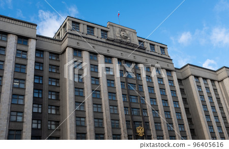 The building of the State Duma of the Russian Federation. 96405616