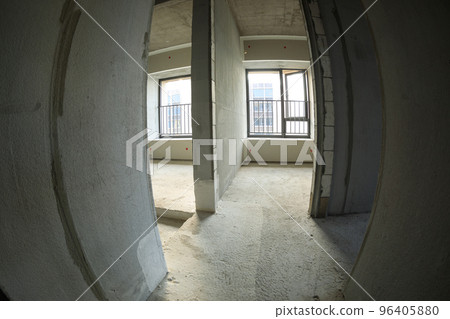 Empty new house with sunshine in China 96405880