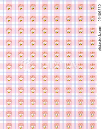 Illustration of a cute demon Plaid background material For Setsubun etc. Illustration of a cute demon Plaid background material For Setsubun etc. 96406880