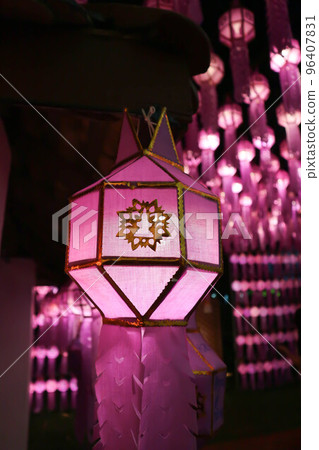 Thai lantern, Thai light or Thailand festival or festival of light 96407831
