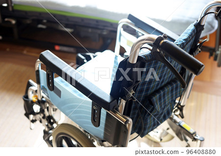Small wheelchair for nursing care and electric nursing bed 96408880