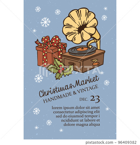 Smiling Santa Vintage Vinyl - 409