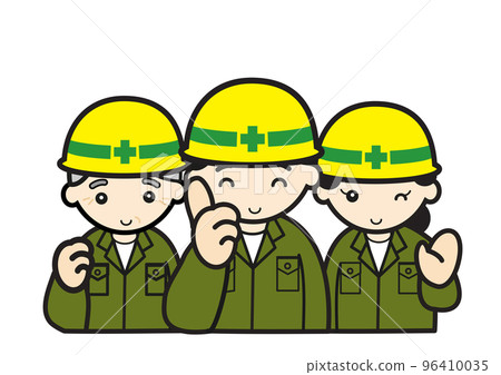 smiling construction workers 96410035