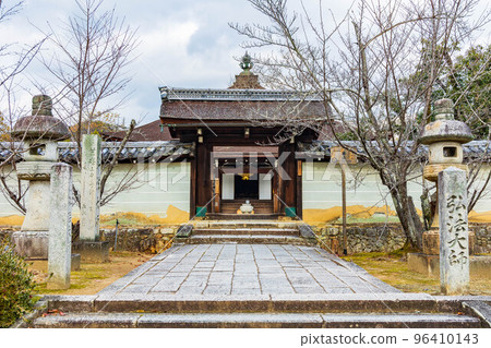 Autumn in ancient Kyoto World heritage Ninna-ji temple with autumn leaves Mieido 96410143