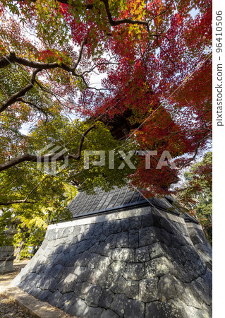 Autumn leaves of Anshoji Temple [Kanaya Town, Isahaya City, Nagasaki Prefecture] 96410506