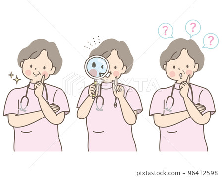 豐滿的女護士表情圖集 96412598