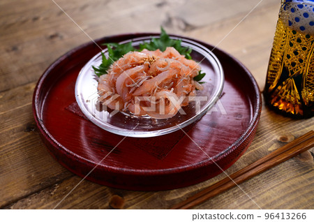 Squid pollack roe with whitebait Squid pollack roe with whitebait 96413266