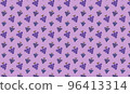 fresh grape pattern background illustration 96413314