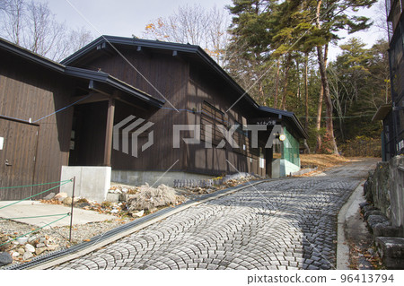 Garden attached to the Omachi Mountain Museum Omachi City, Nagano Prefecture 96413794