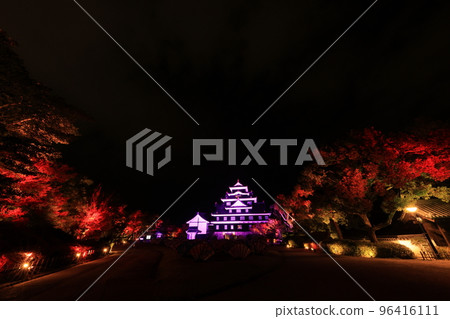 Okayama Castle Light Up Rainbow 6152 96416111