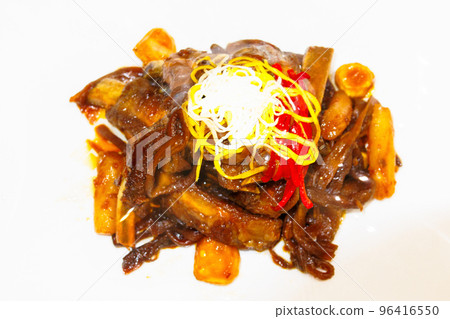 Braised taro ribs 96416550