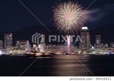 2022年神戶“湊花火”小範圍舉辦 八面見景 96416931