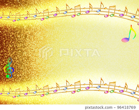 Frame music design Frame music design 96418769