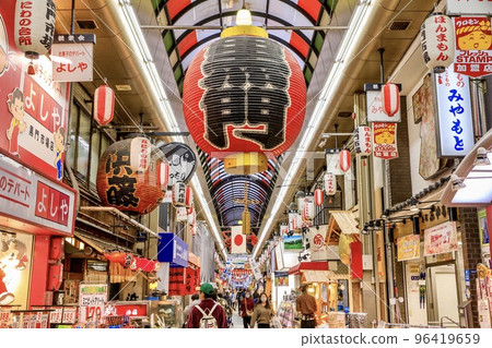 Kuromon Market Arcade, Chuo Ward, Osaka City 96419659