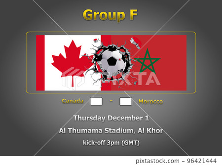 3d illustration schedule of World Cup Qatar 2022 96421444