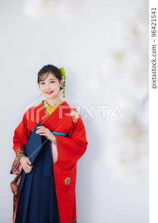 袴畢業典禮振袖 96421541