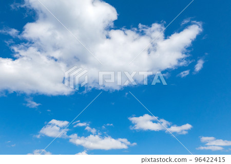 清新的雲彩和藍天風景背景素材 清新的雲彩和藍天風景背景素材 96422415
