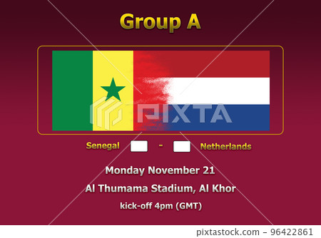 3d illustration schedule of World Cup Qatar 2022 96422861