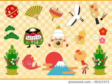 新年插圖集 新年插圖集 96425473