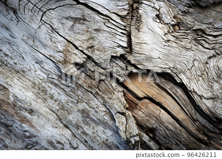 detail of old dry splintered wood 96426211