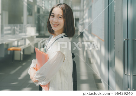 female college student, College Student, college student 96429240