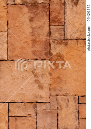 Textured stone wall tile. Abstract rough sandstone surface Textured stone wall tile. Abstract rough sandstone surface 96429381