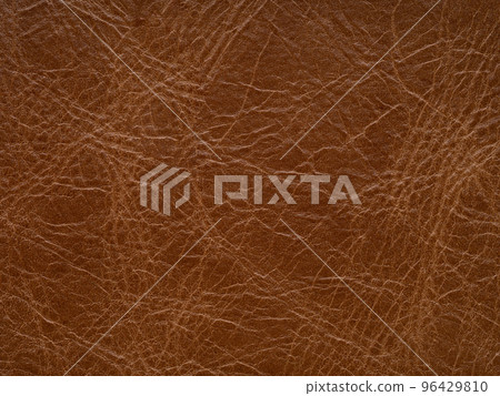 Genuine soft brown leather skin natural with design lines pattern or red abstract background. Genuine leather texture. Use wallpaper or backdrop luxury event, design upholstered furniture, clothing. 96429810