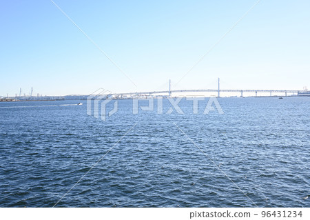 View of the sea from around Minatomirai 96431234