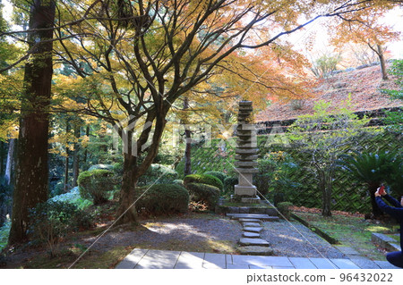 Raizan Sennyoji Temple Kaede Japanese Garden 96432022