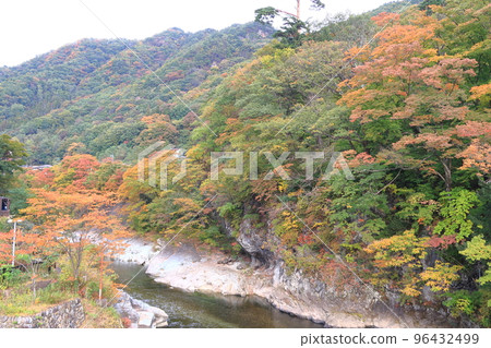秋天的水上路站風景 秋天的水上路站風景 96432499