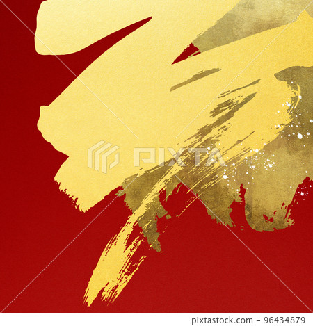 red and gold powerful background material 96434879