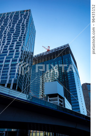 Transforming Tokyo Buildings in the Sakuragaoka area under construction seen from the east exit of Shibuya Station 2022.10 b-1 Transforming Tokyo Buildings in the Sakuragaoka area under construction seen from the east exit of Shibuya Station 2022.10 b-1 96435152