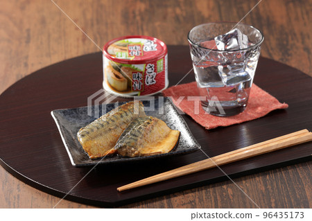 Canned mackerel seasoning and sake ① 96435173