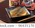 Canned mackerel seasoning and sake② 96435176