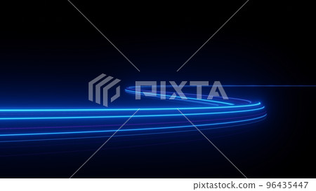 3d render motion line of speed and power or light trails. High-speed light with curve movement beam. 5G Technology fast and futuristic background. Abstract motion blur. 3d render motion line of speed and power or light trails. High-speed light with curve movement beam. 5G Technology fast and futuristic background. Abstract motion blur. 96435447