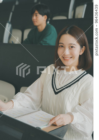 female college student, College Student, college student 96436439