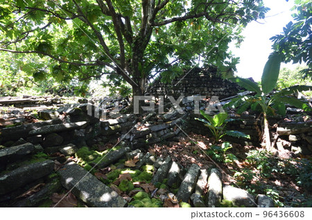 The world heritage site. Nan Madol in Pohnpei, Micronesia. 96436608