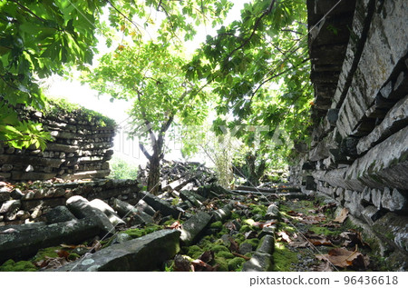 The world heritage site. Nan Madol in Pohnpei, Micronesia. 96436618
