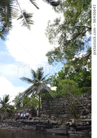 The world heritage site. Nan Madol in Pohnpei, Micronesia. The world heritage site. Nan Madol in Pohnpei, Micronesia. 96436643