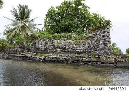 The world heritage site. Nan Madol in Pohnpei, Micronesia. The world heritage site. Nan Madol in Pohnpei, Micronesia. 96436804